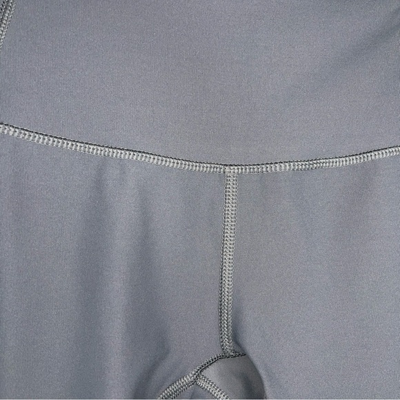 SMALL LAYER 8 LEGGINGS GREY COLORFUL ACCENT STRETCH ACTIVEWEAR ATHLETIC - Picture 5 of 11